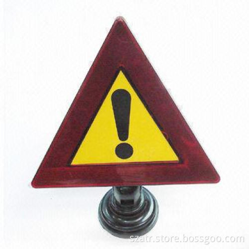 Warning Triangle, Made of Plastic, with CE Mark